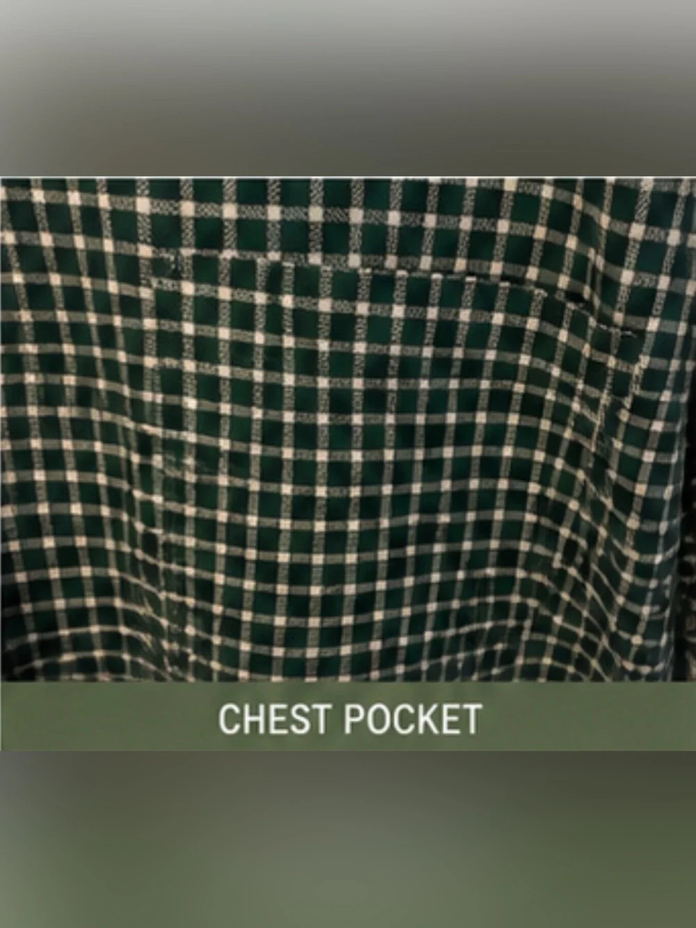 Polo by Ralph Lauren Green and White Gingham Button-Down Shirt